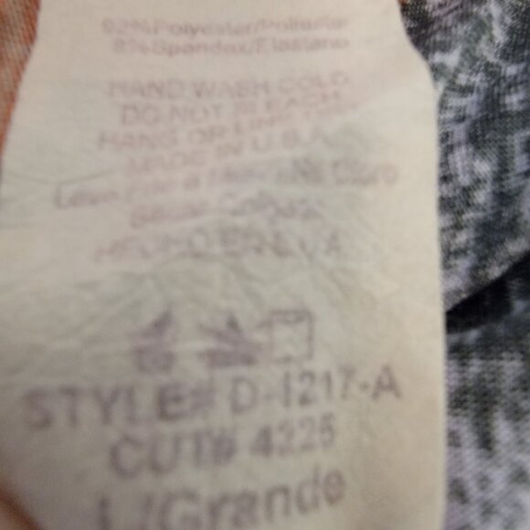 CODIGO Evening Dress‎ Strapless Colorful Long Size Large Boho Colorful READ EUC - Picture 9 of 9